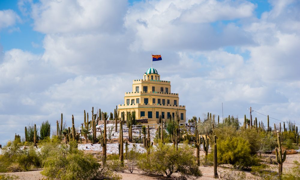 The,Historic,Tovrea,Castle,In,Phoenix,,Arizona.,It,Is,One